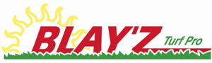 Blayz turf pro logo, atlanta lawn care company